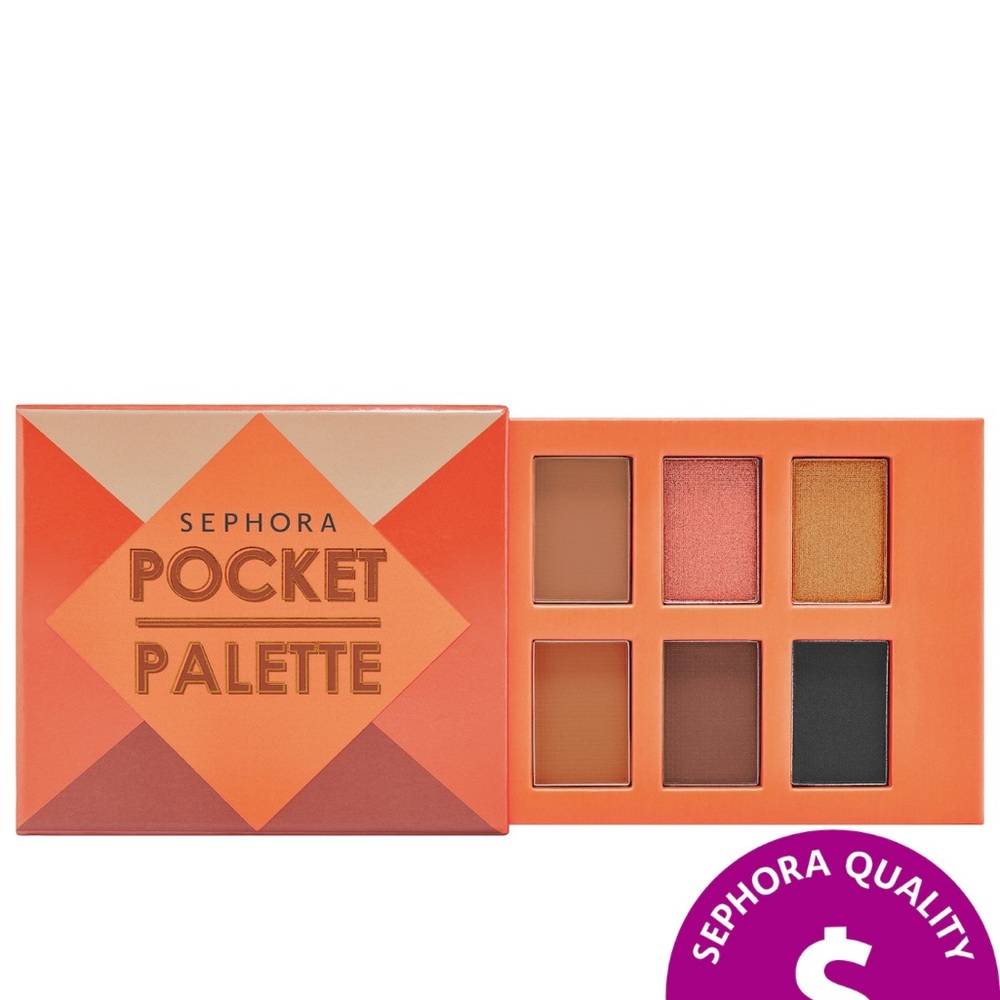 Sephora pocket palette copper tones